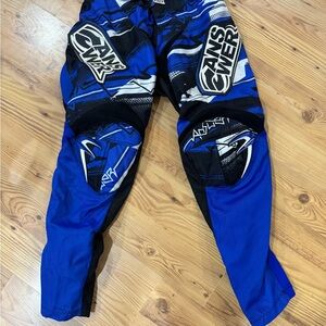 ANS Blue and Black Racing Pants